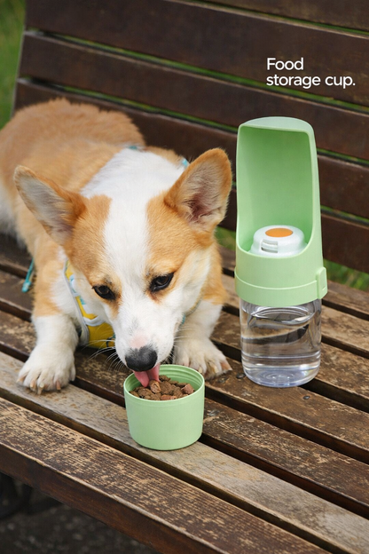 2-in-1 Portable Dog Water Bottle